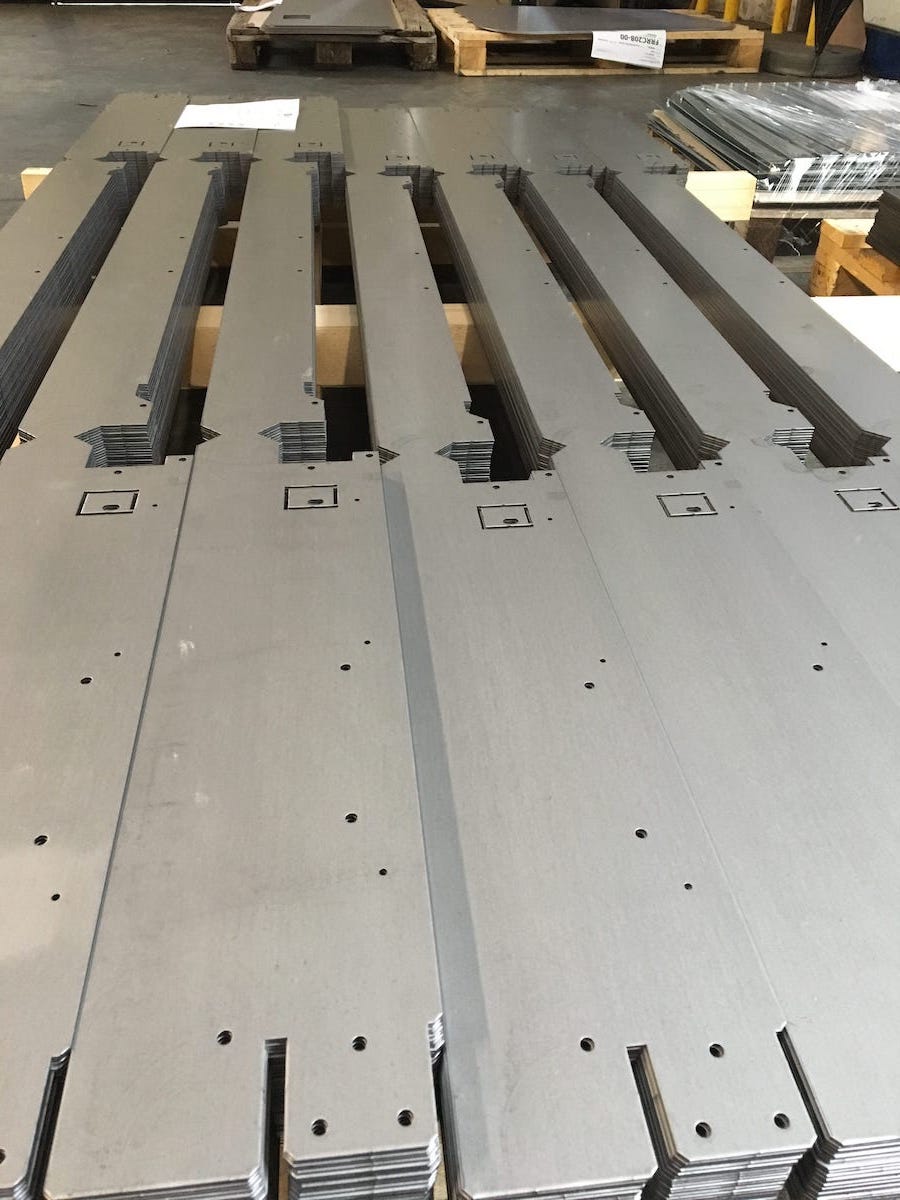 Verniciatura a polveri e taglio laser