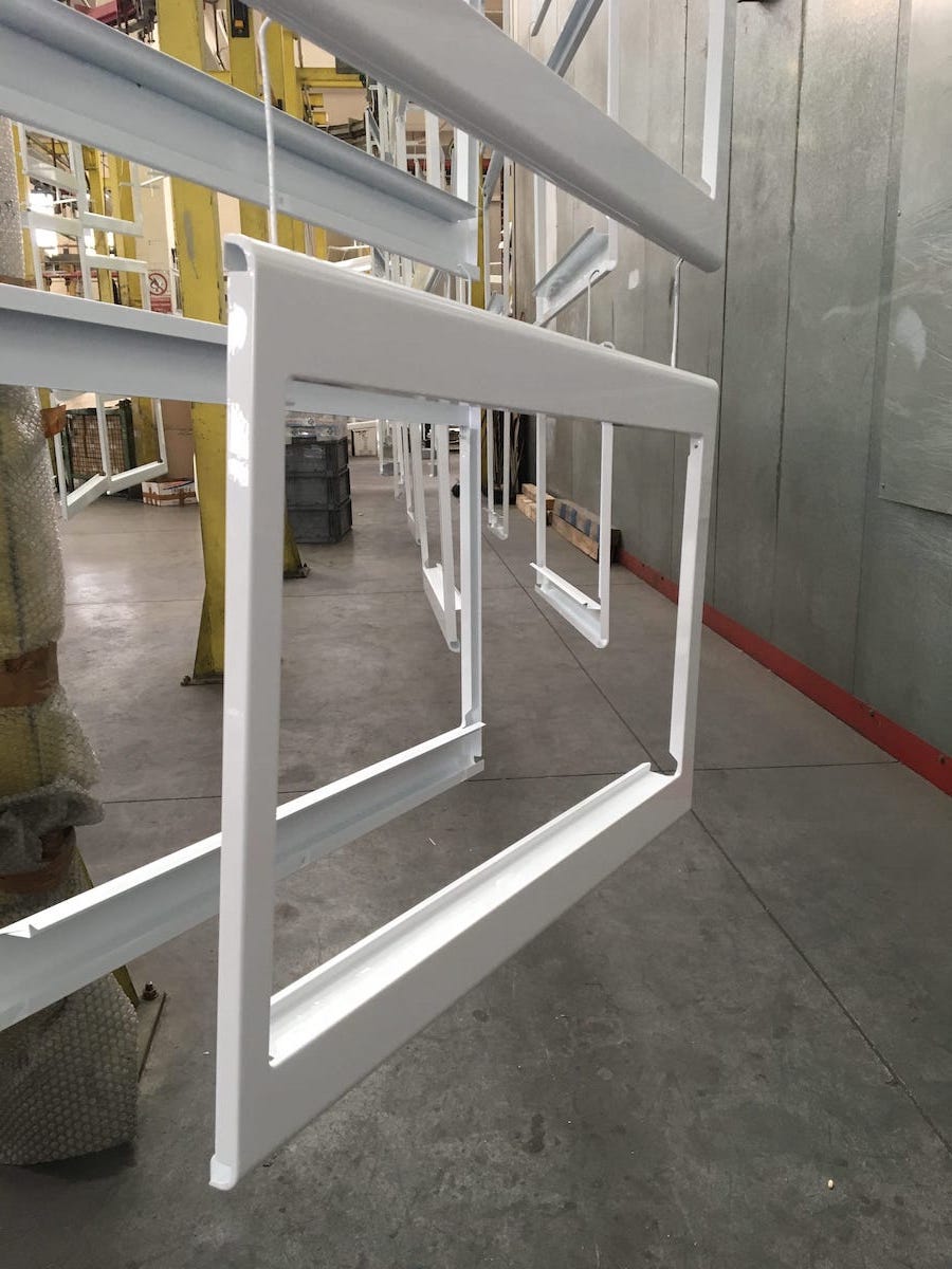 Verniciatura a polveri e taglio laser