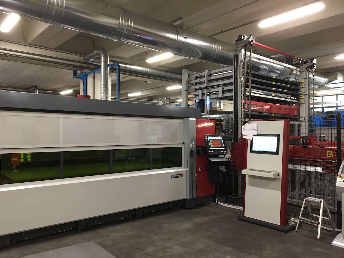 Verniciatura a polveri e taglio laser